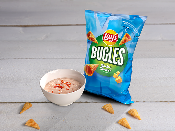 Avocado Feta dip Bugles